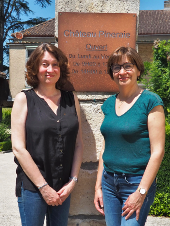 Anne et Emmanuelle Burc, du Château Pineraie, présentent leur cuvée de lieux-dits en AOC Cahors.